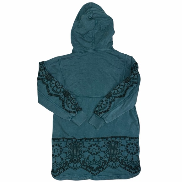 Anthropologie Daily Practice Elaine Embroidered Hoodie medium - Picture 4 of 8